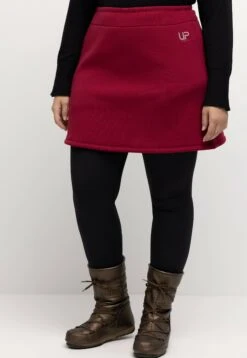 Ulla Popken Spódnica Trapezowa - Rouge Bordeaux