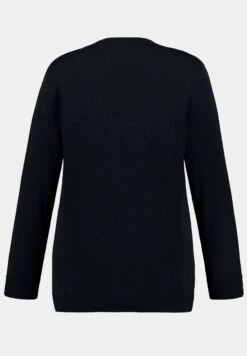 Ulla Popken Sweter - Marine -Lindex c87ac00239b94bd597b07570c00c856b