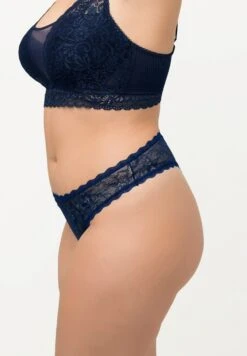 Ulla Popken Stringi - Black/ Light Pink/ Dark Blue -Lindex c9afebc8c3254199b83c7276cfb80c1c