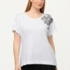 Ulla Popken T-shirt Z Nadrukiem - Blanc Neige -Lindex cd7f5cdd99784836bc497575390b0de7