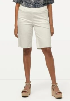 Ulla Popken Szorty - Off White