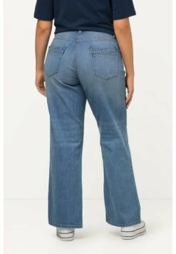 Ulla Popken Jeansy Dzwony - Bleu Clair -Lindex ce3599e4fffa437e90ab0e949cf89c87