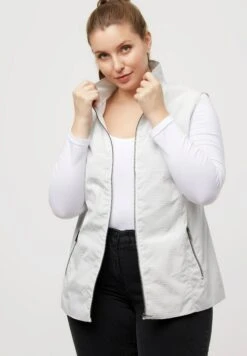 Ulla Popken Kamizelka - Blanc Neige -Lindex ce5a0d4eaea84894a393738fddb1e9f0