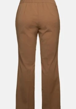 Ulla Popken Spodnie Materiałowe - Caramel -Lindex ce671f3124f944519b391a1e67165c55