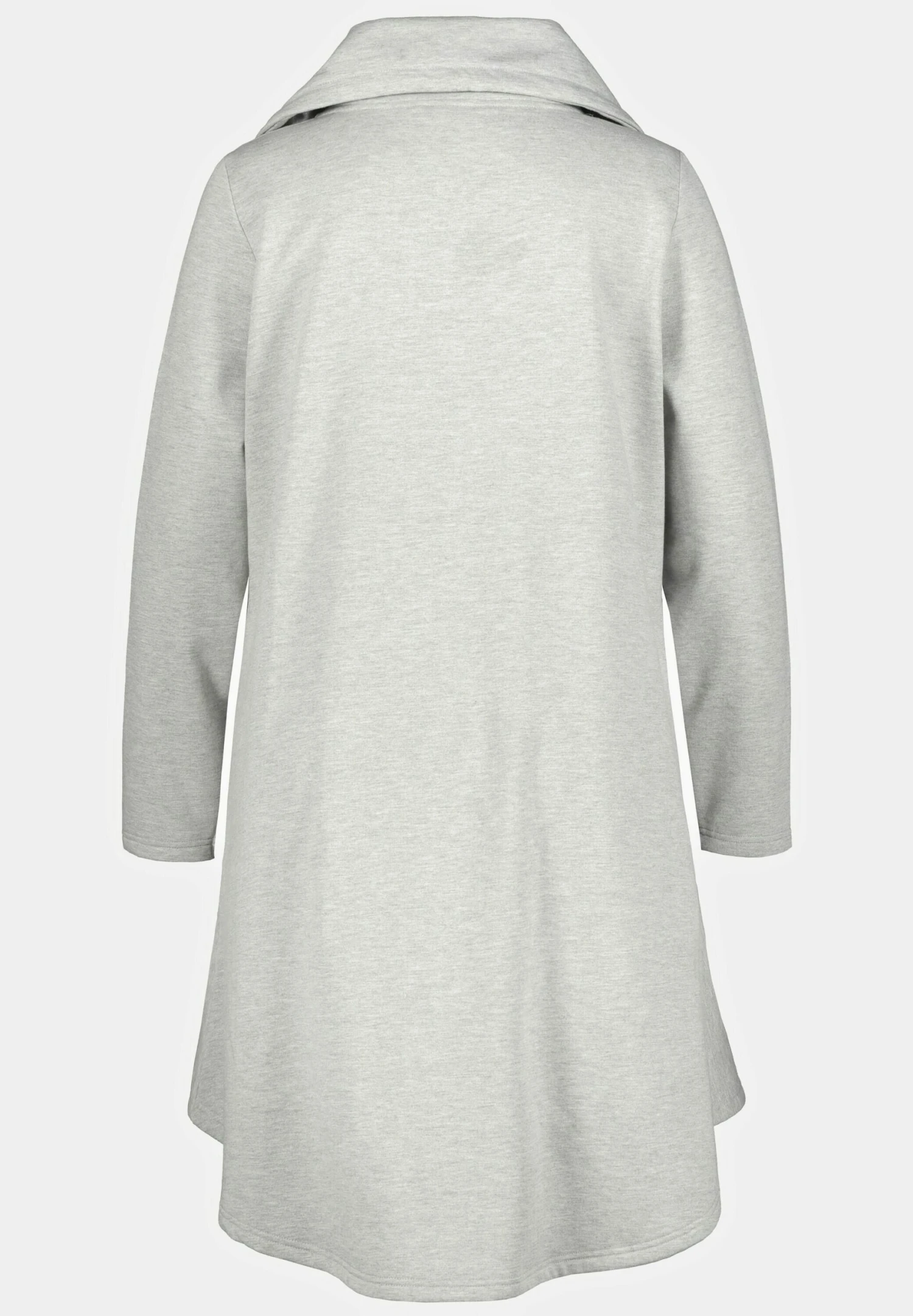 Ulla Popken Bluza Rozpinana - Hellgrau Melange 5 Ulla Popken Bluza Rozpinana - Hellgrau Melange - obrazek 3