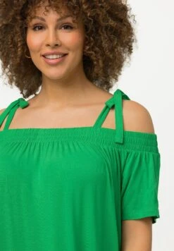 Ulla Popken Sukienka Z Dżerseju - Vert Gazon -Lindex cfc1acd65e864ea3bafaa14404aba998