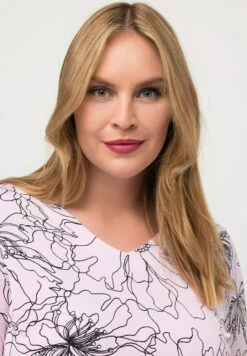 Ulla Popken Bluzka - Rose Tendre -Lindex d08aa9fa34c84560a90172387b0645c3