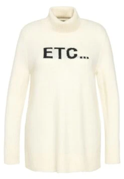 Ulla Popken Sweter - Creme 11 Ulla Popken Sweter - Creme -Lindex d09450d5bbd7450ca54ec80ea10193e5