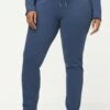 Ulla Popken LOUNGEWEAR- EXTRAWEICH BUND - Spodnie Od Piżamy - Helles Segelblau