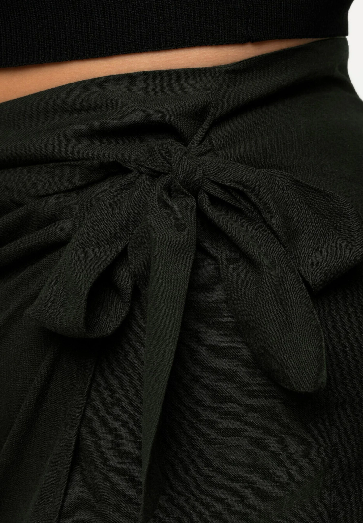 Ulla Popken Spódnica Z Zakładką - Noir 7 Ulla Popken Spódnica Z Zakładką - Noir - obrazek 5