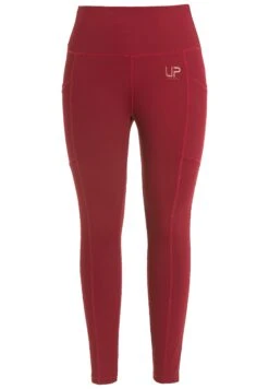 Ulla Popken Legginsy - Wijnrood -Lindex d2b4db71c5804fbbb0d5586e2677bb08