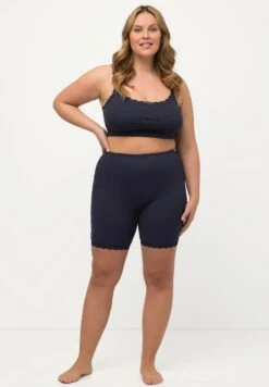 Ulla Popken Szorty - Night Blue -Lindex d2fd701e22c645a49b59a3650ffbda26