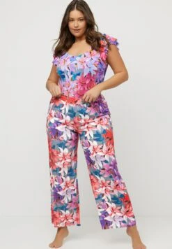 Ulla Popken Spodnie Materiałowe - Poivron