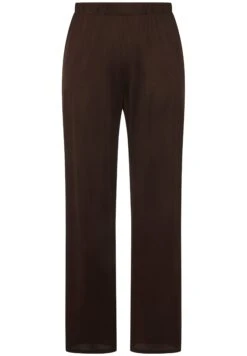 Ulla Popken Spodnie Materiałowe - Pine Brown -Lindex d4ffa458c0104524b9ed4515670e5af1