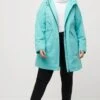 Ulla Popken Parka - Turquoise