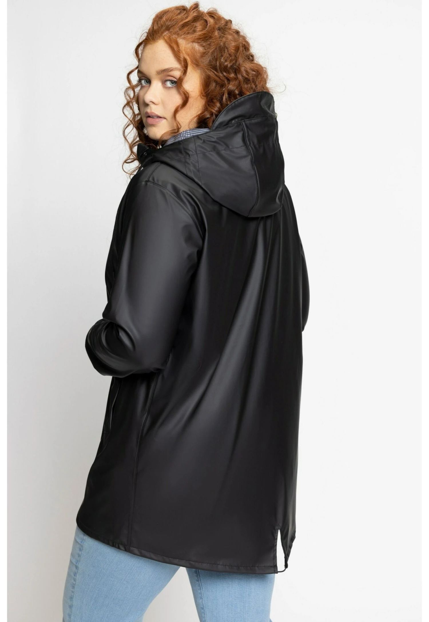 Ulla Popken Parka - Zwart 4 Ulla Popken Parka - Zwart - obrazek 2