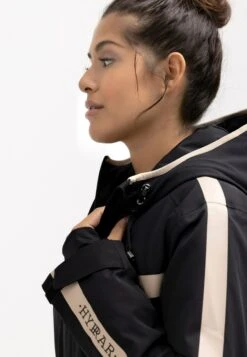 Ulla Popken Kurtka Outdoor - Noir -Lindex d690ec31f2f347d2bf141e2834bb24eb