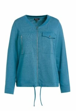 Ulla Popken Bluza Rozpinana - Bleu Nuit -Lindex d6b22208958747cc906a86ead793716a