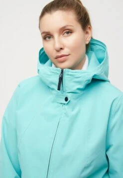 Ulla Popken Parka - Turquoise -Lindex d8b316bc9be8475ca5749bf55e356f5f