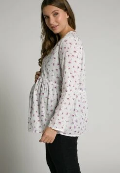 Ulla Popken Bluzka - Schneeweiß -Lindex d96a390b457d4982ba683dfd235401f8