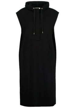 Ulla Popken Bluza Z Kapturem - Noir -Lindex da683045b69844beb336ad038002c0b5