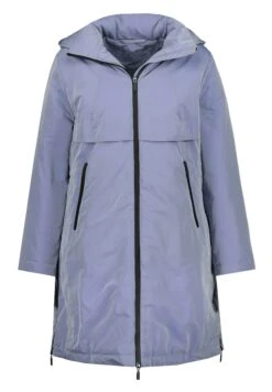 Ulla Popken Kurtka Przeciwdeszczowa - Blauviolett -Lindex dc9a4462ac8949f6b35f4b674a784459