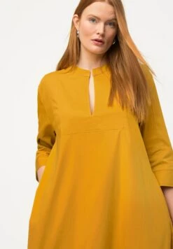 Ulla Popken Sukienka Letnia - Jaune -Lindex dcb7fa4a4e4441f4a37ba7d3f8b7482f