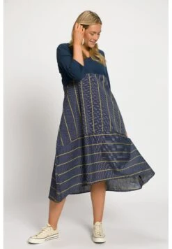 Ulla Popken Sukienka Letnia - Marine -Lindex de7b3e0094aa42879eb5fade5ef3effb