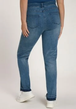 Ulla Popken Jeansy Slim Fit - Bleu Jean -Lindex deb2f7e7edd34753807988e9be2c8cb0
