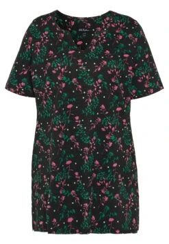 Ulla Popken T-shirt Z Nadrukiem - Noir -Lindex df2f2a4a7c4847e5879c1d35073a4cfa