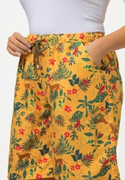 Ulla Popken Szorty - Honinggeel -Lindex df39810b795440f3b9fa432a73523f09