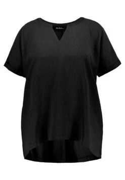 Ulla Popken Bluzka - Schwarz -Lindex df99ece6d60e4e478401b5d039e0acb4