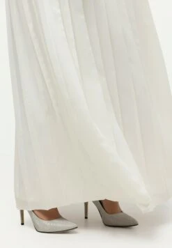 Ulla Popken Spódnica Plisowana - Blanc Cassé -Lindex dfecd7530b744c3ab10d0b0be2e05322