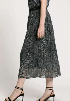 Ulla Popken ELASTIKBUND - Spódnica Plisowana - Schwarz -Lindex e0d0cc2c39ea4f84a8d870b66d874523