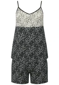 Ulla Popken Piżama - Black -Lindex e32b7fcefc54440c998160b7e61a3f4c