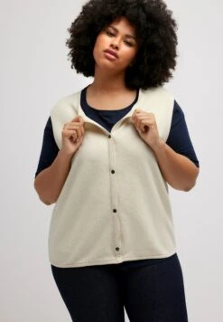 Ulla Popken Kamizelka - Popcorn -Lindex e3bdcc39ba614c26a7cad27f602e7c26