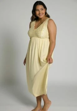 Ulla Popken Koszula Nocna - Sandgelb -Lindex e3daed9cd69242df949c58570762a530