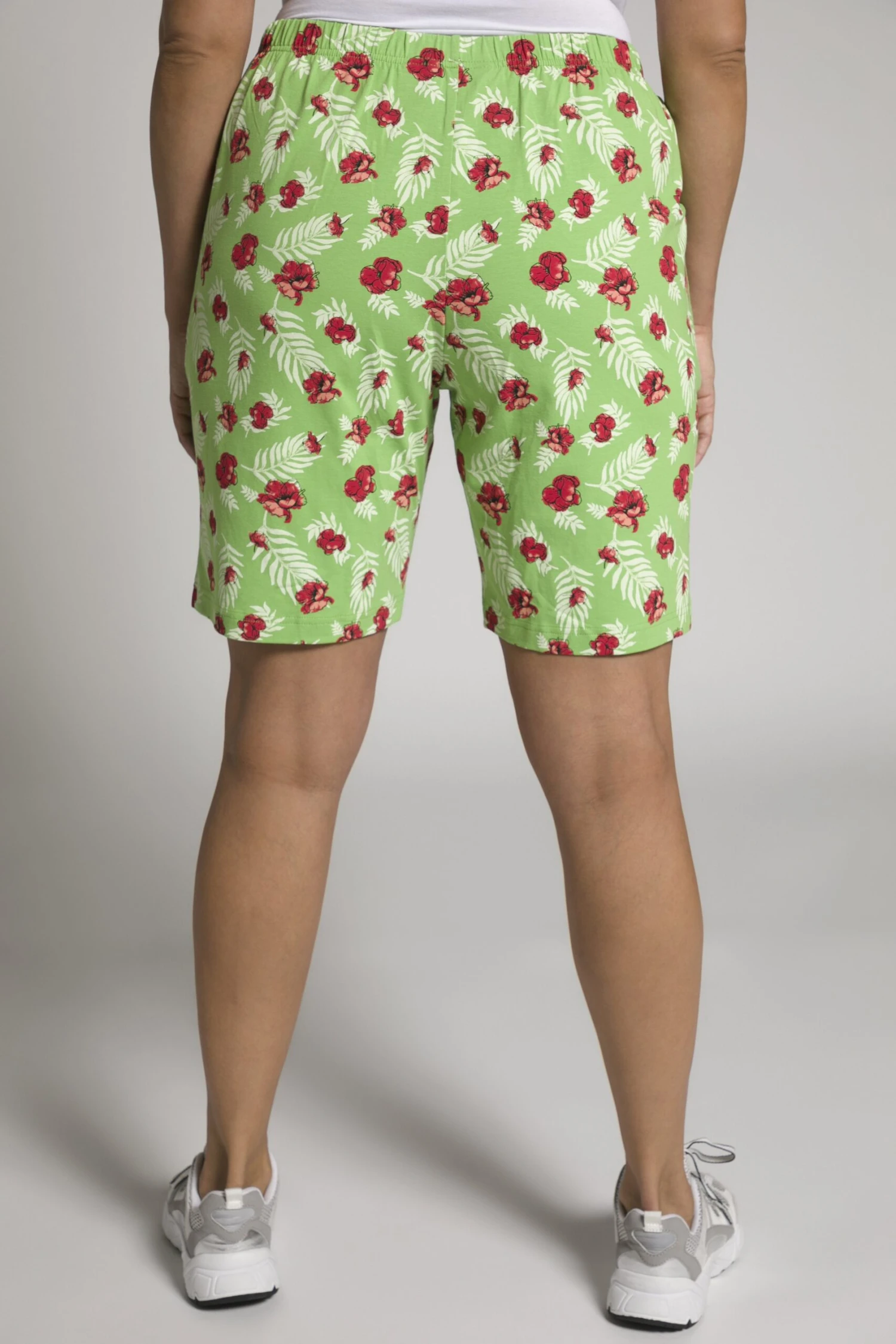 Ulla Popken Szorty - Grasgrün 5 Ulla Popken Szorty - Grasgrün - obrazek 3