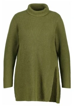 Ulla Popken TURTLENECK - Sweter - Moss Green 11 Ulla Popken TURTLENECK - Sweter - Moss Green -Lindex e60c34942d2c4904b4d0ac7d3fcc4d2a