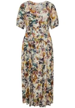 Ulla Popken Długa Sukienka - Lilas Couvert -Lindex e7020c8867854286b9cb1aef7a7eb035