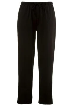 Ulla Popken Spodnie Treningowe - Schwarz -Lindex e82e3986ccb94cd38afaa9bd6c9b82fe