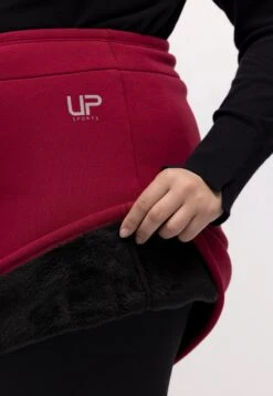 Ulla Popken Spódnica Trapezowa - Rouge Bordeaux -Lindex e88b807662154fe48f60a918c3797696