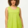 Ulla Popken Top - Lemon Green