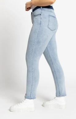 Ulla Popken Jeansy Skinny Fit - Bleu Clair -Lindex ea2df3f489df498391cfe6e551008620