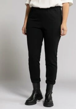 Ulla Popken Spodnie Materiałowe - Noir