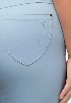 Ulla Popken Spodnie Materiałowe - Bleu Clair -Lindex ebb53548c6344379ab736af1a89feb71