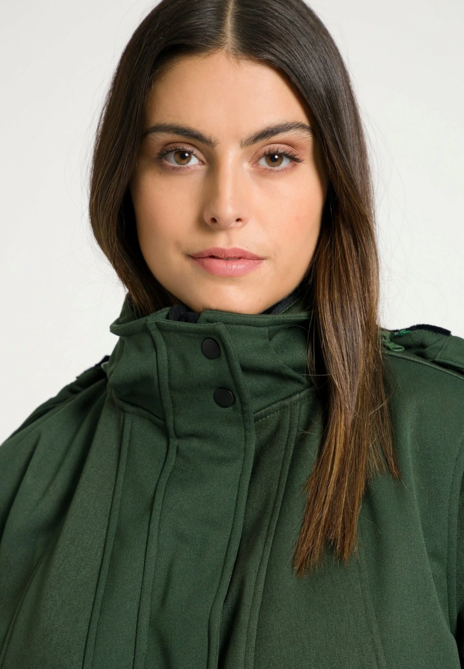 Ulla Popken HYPRAR VOERING OPSTAANDE KRAAG CA - Parka - Vert Marais 5 Ulla Popken HYPRAR VOERING OPSTAANDE KRAAG CA - Parka - Vert Marais - obrazek 3