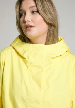 Ulla Popken Kurtka Przeciwdeszczowa - Jaune Clair -Lindex eda9bd015d034abd9c67a5fc2ba2edd3