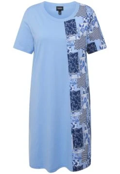 Ulla Popken PATCH PRINT STYLE - Koszula Nocna - Ice Blue 11 Ulla Popken PATCH PRINT STYLE - Koszula Nocna - Ice Blue -Lindex ef41ef1aad3a4360baed5210965c86a7