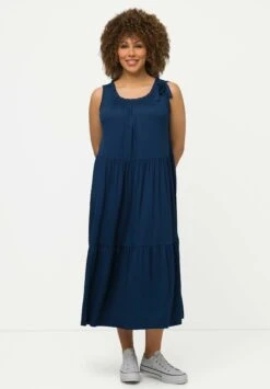 Ulla Popken Sukienka Z Dżerseju - Staalblauw